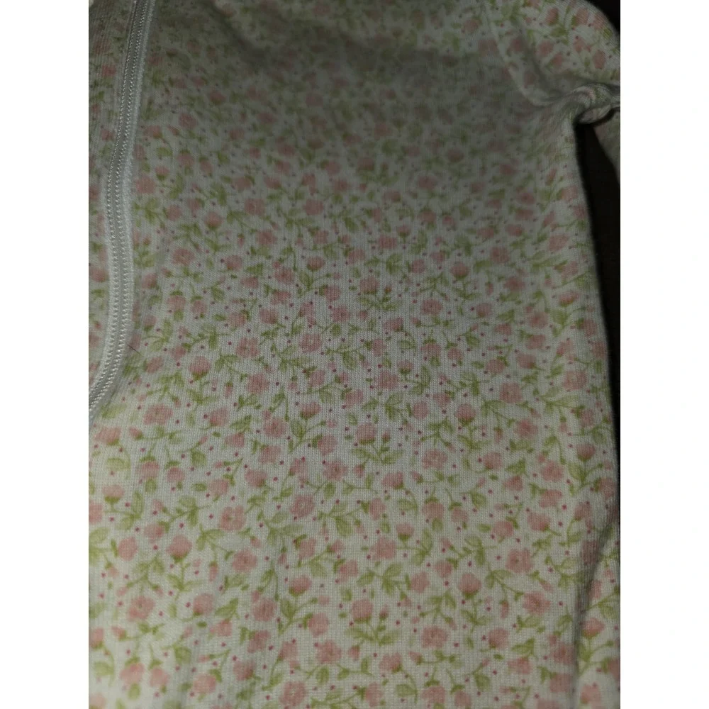 Vintage gymboree layette line garden patch sleeper pajamas gymmies 6 12 months